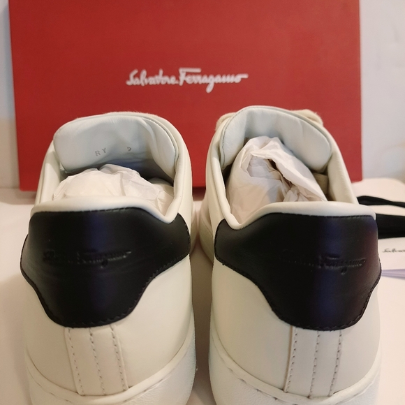 Salvatore FerragamoPierre Leather Sneakers - Picture 6 of 10